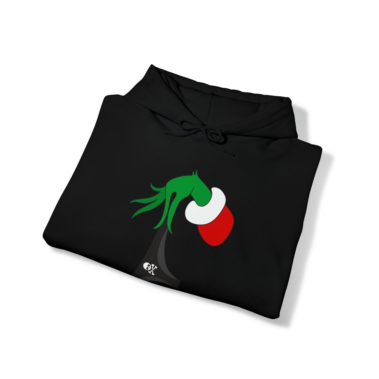 Christmas Taking Skull Undies Hoodie