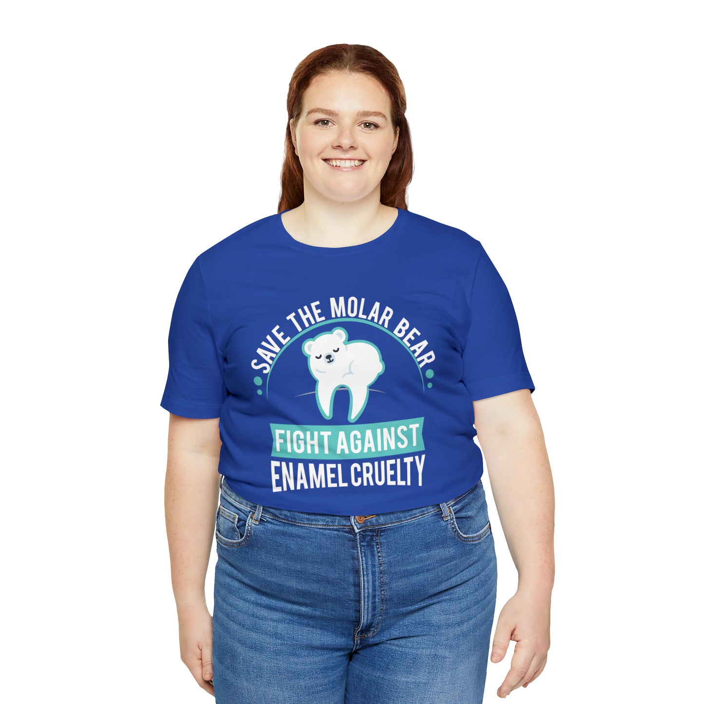 Save The Molar Bear Unisex Short Sleeve Tee