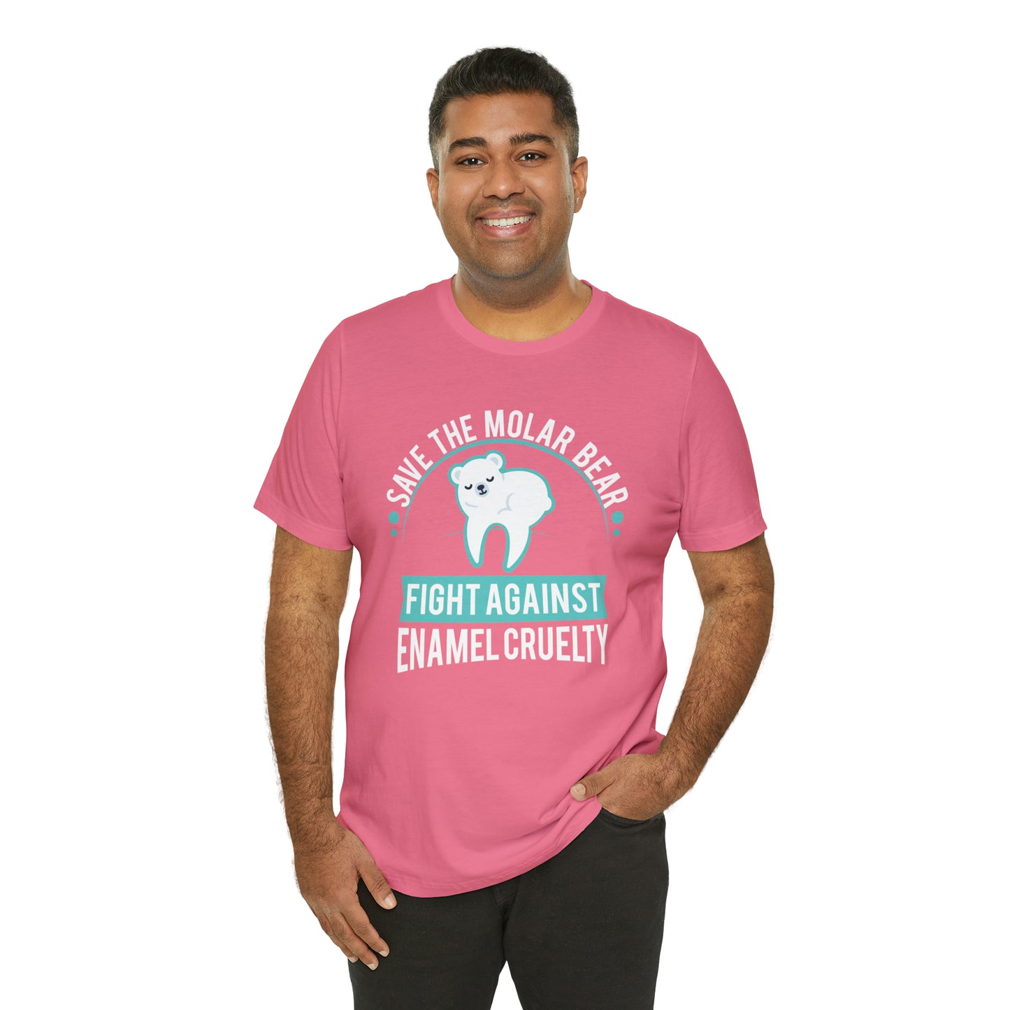 Save The Molar Bear Unisex Short Sleeve Tee