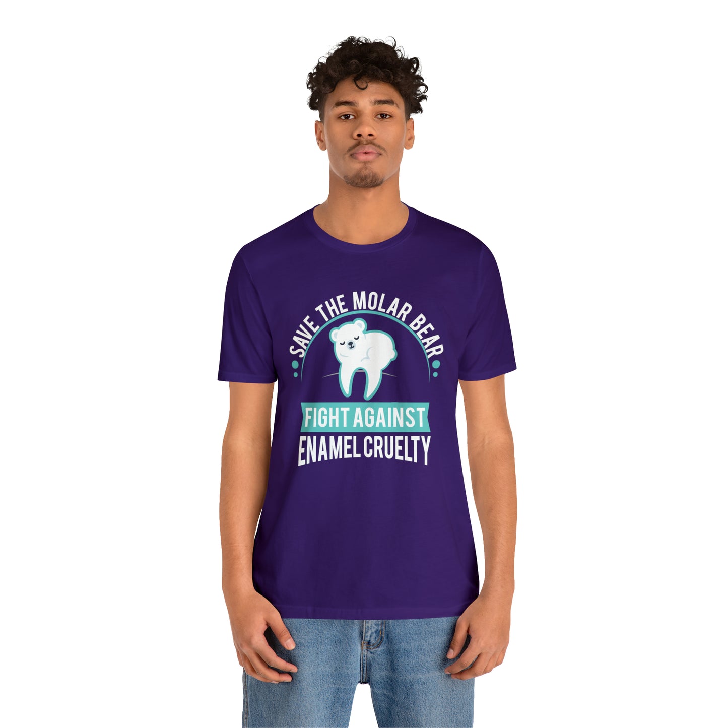 Save The Molar Bear Unisex Short Sleeve Tee