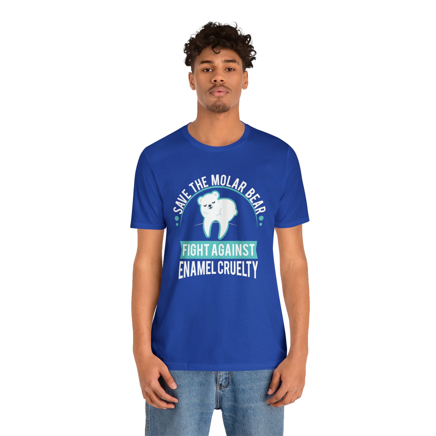 Save The Molar Bear Unisex Short Sleeve Tee