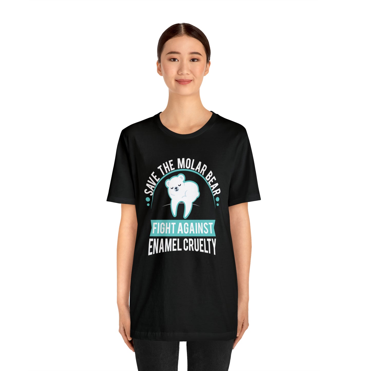 Save The Molar Bear Unisex Short Sleeve Tee
