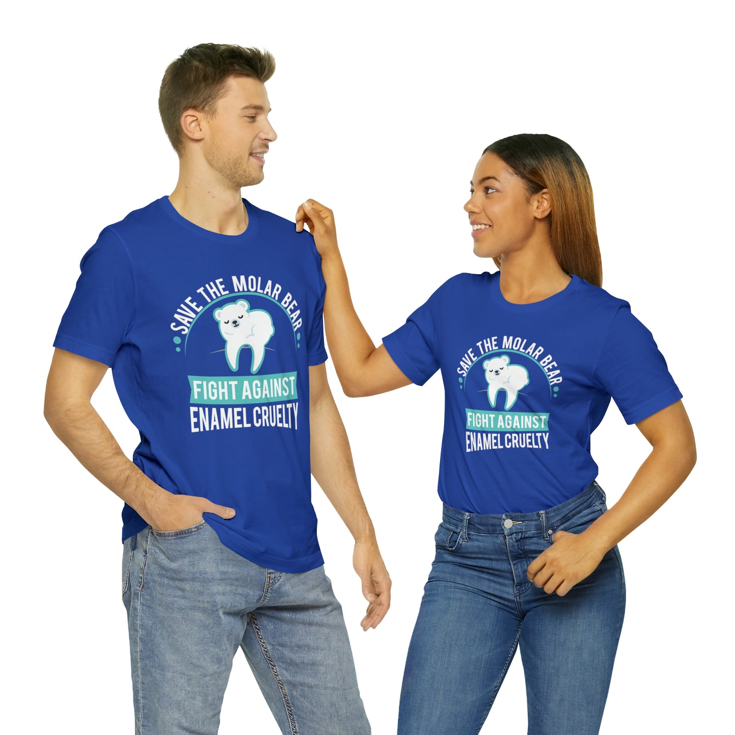 Save The Molar Bear Unisex Short Sleeve Tee