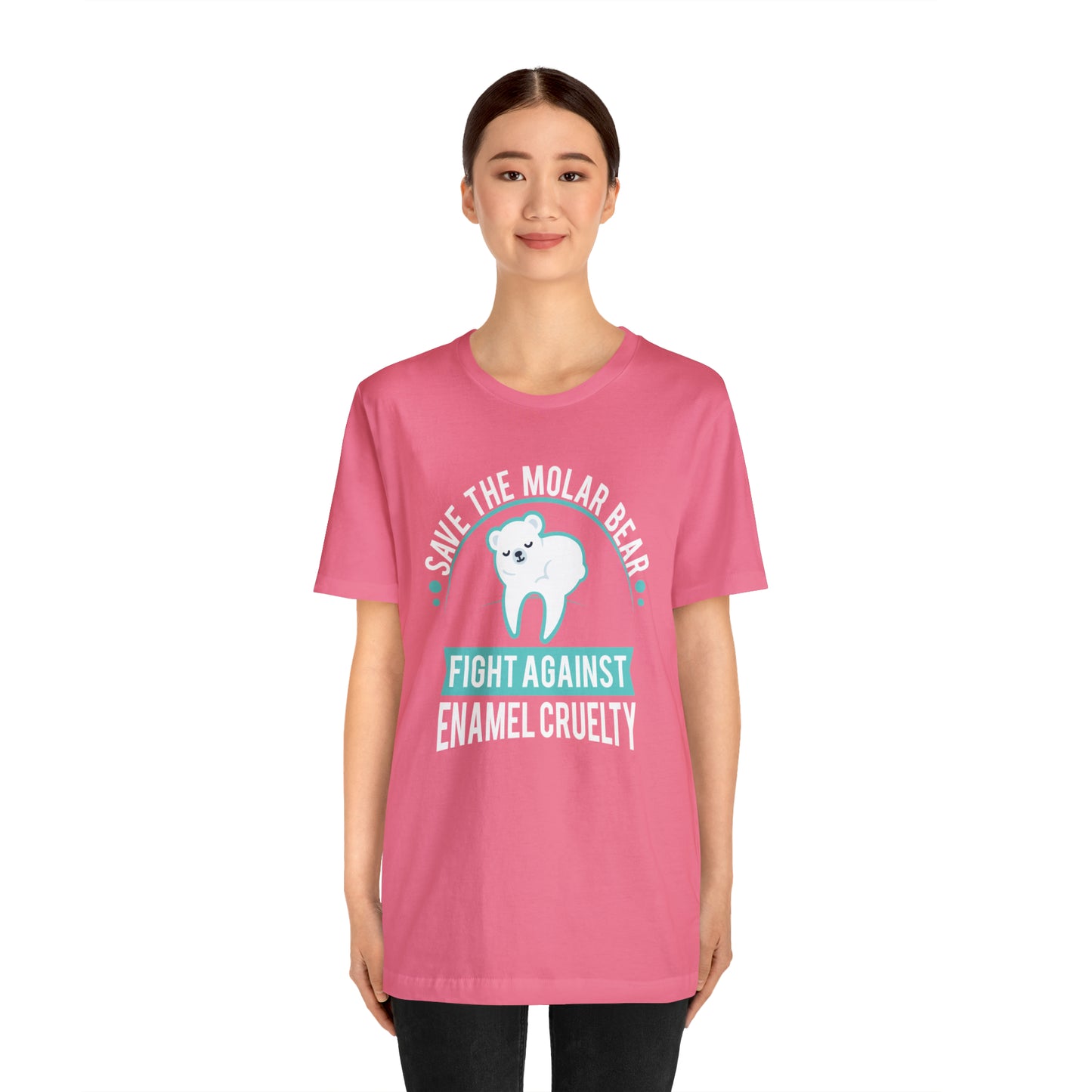 Save The Molar Bear Unisex Short Sleeve Tee