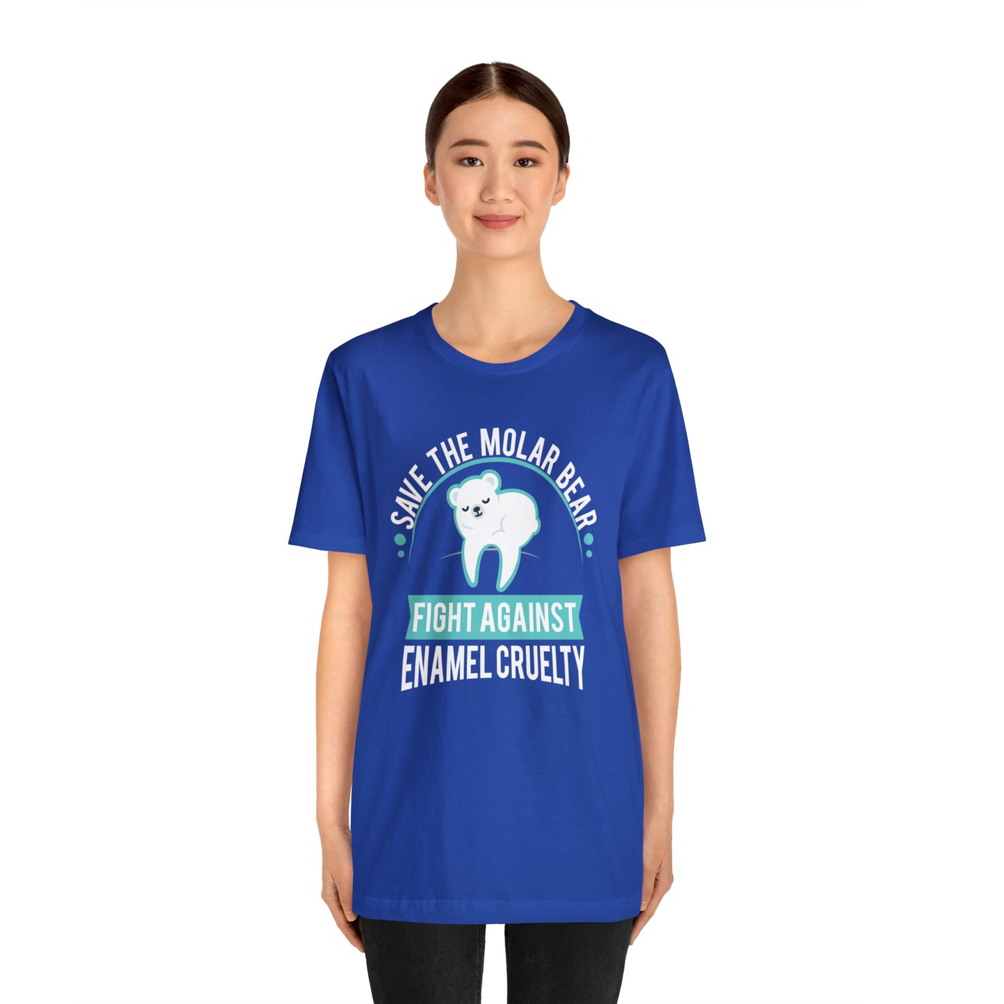 Save The Molar Bear Unisex Short Sleeve Tee