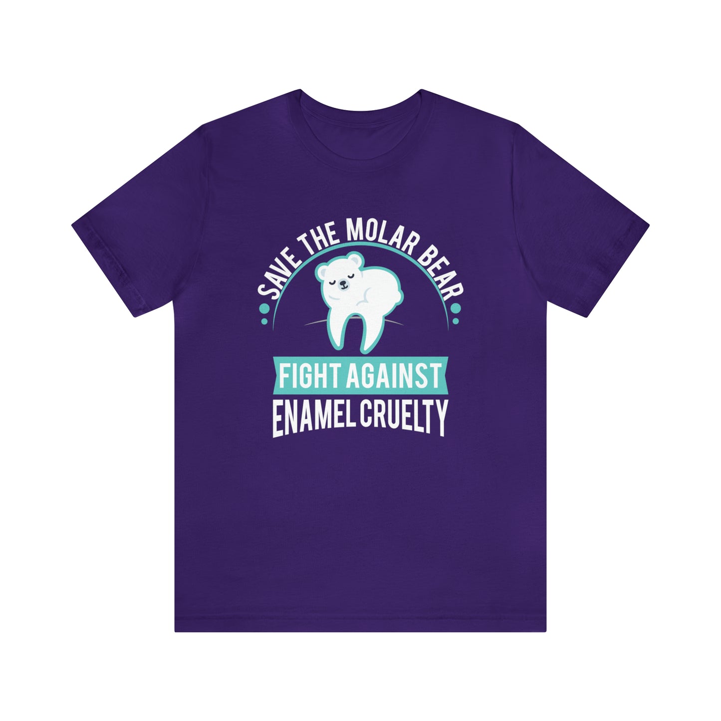 Save The Molar Bear Unisex Short Sleeve Tee