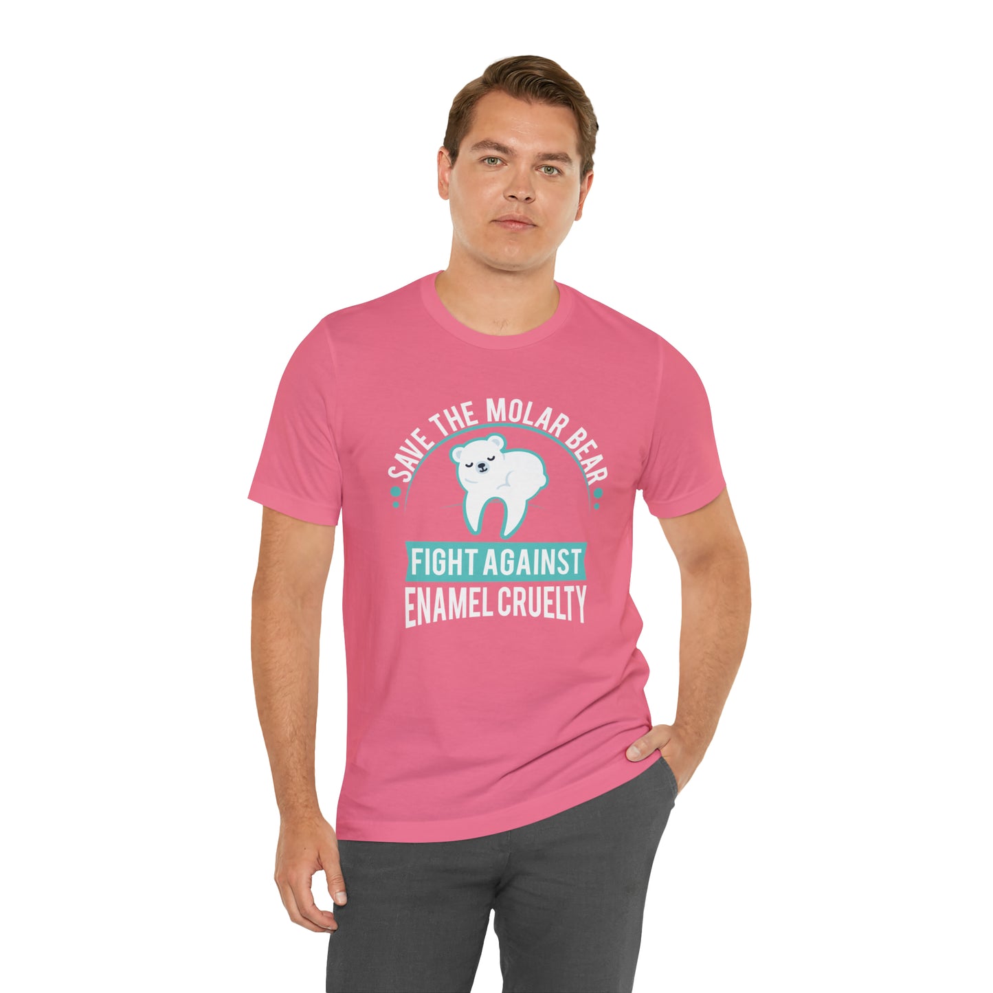 Save The Molar Bear Unisex Short Sleeve Tee