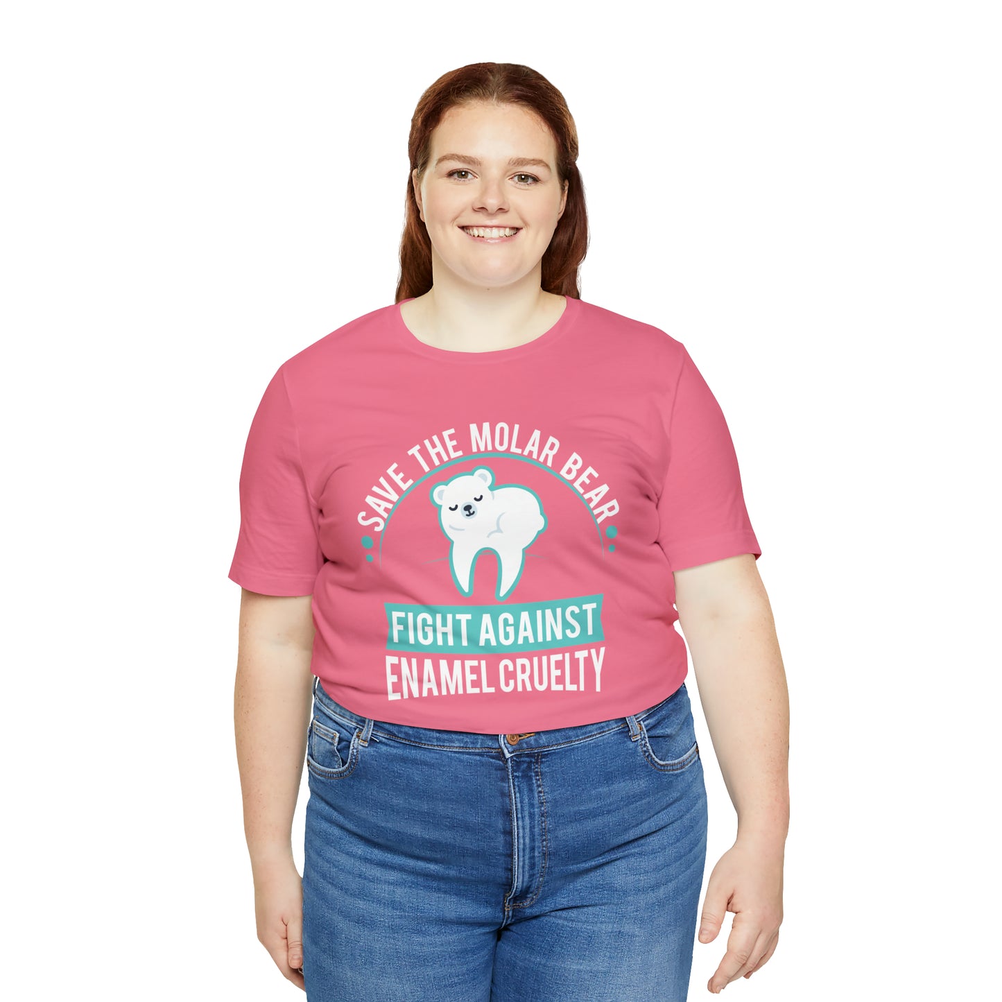 Save The Molar Bear Unisex Short Sleeve Tee