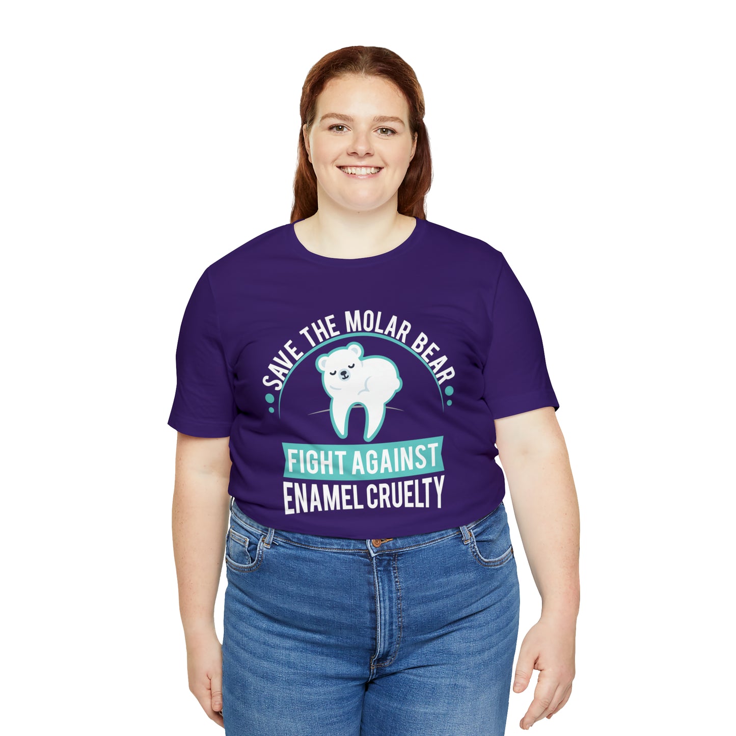 Save The Molar Bear Unisex Short Sleeve Tee