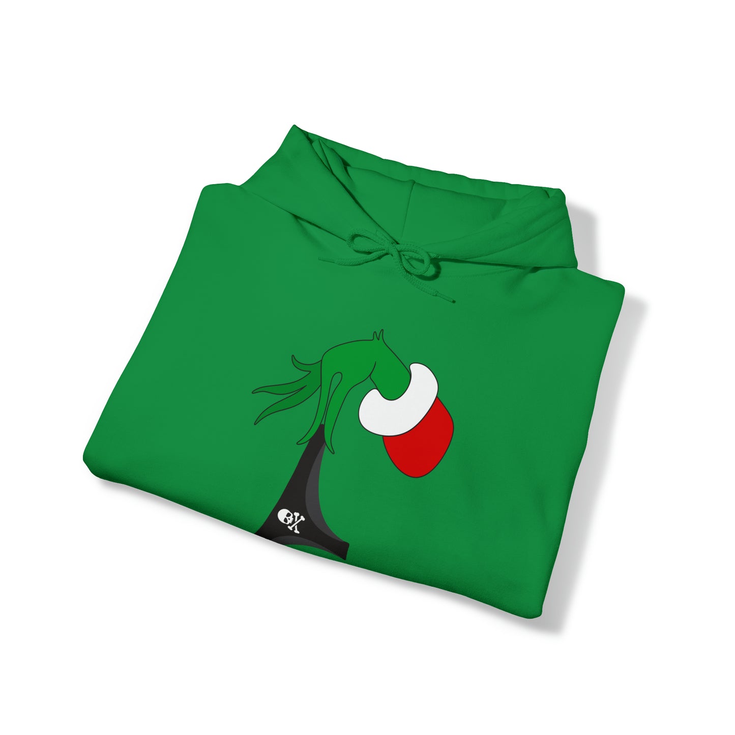 Christmas Taking Skull Undies Hoodie