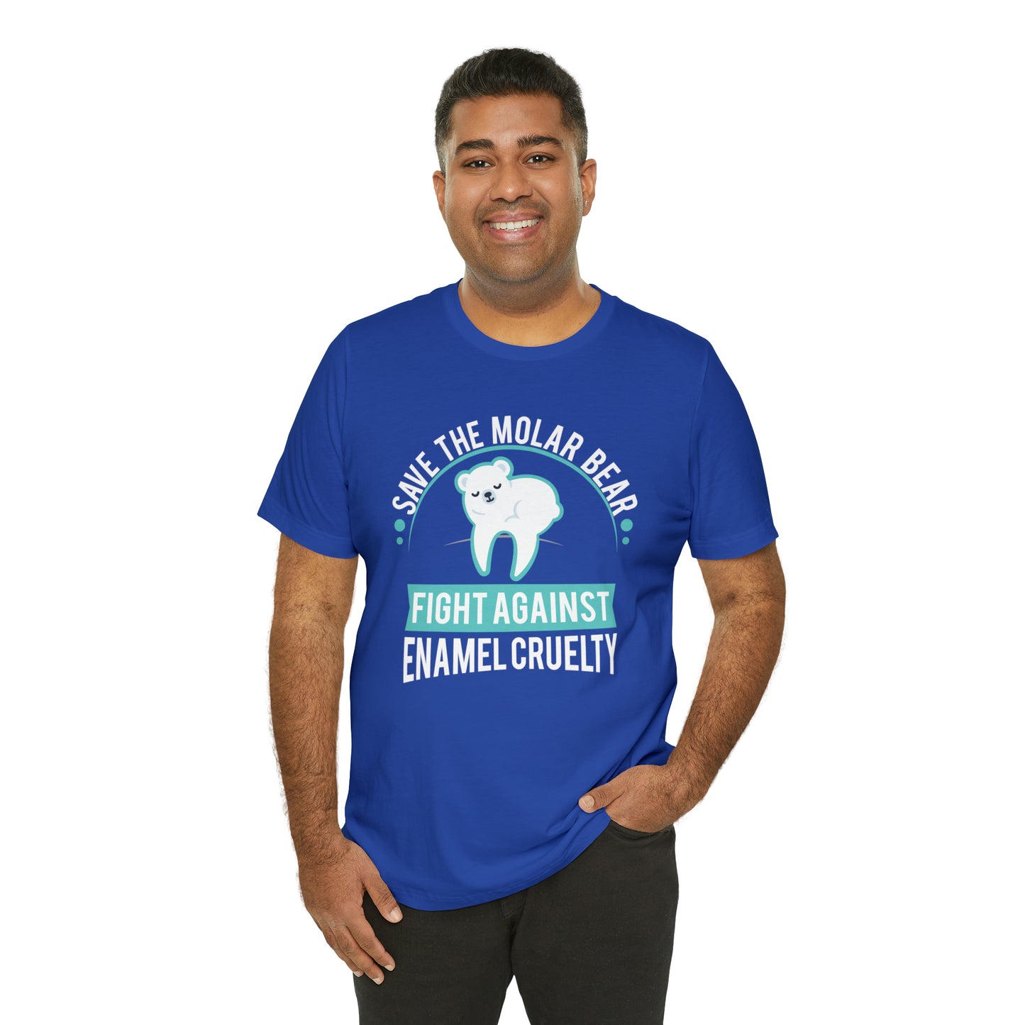 Save The Molar Bear Unisex Short Sleeve Tee