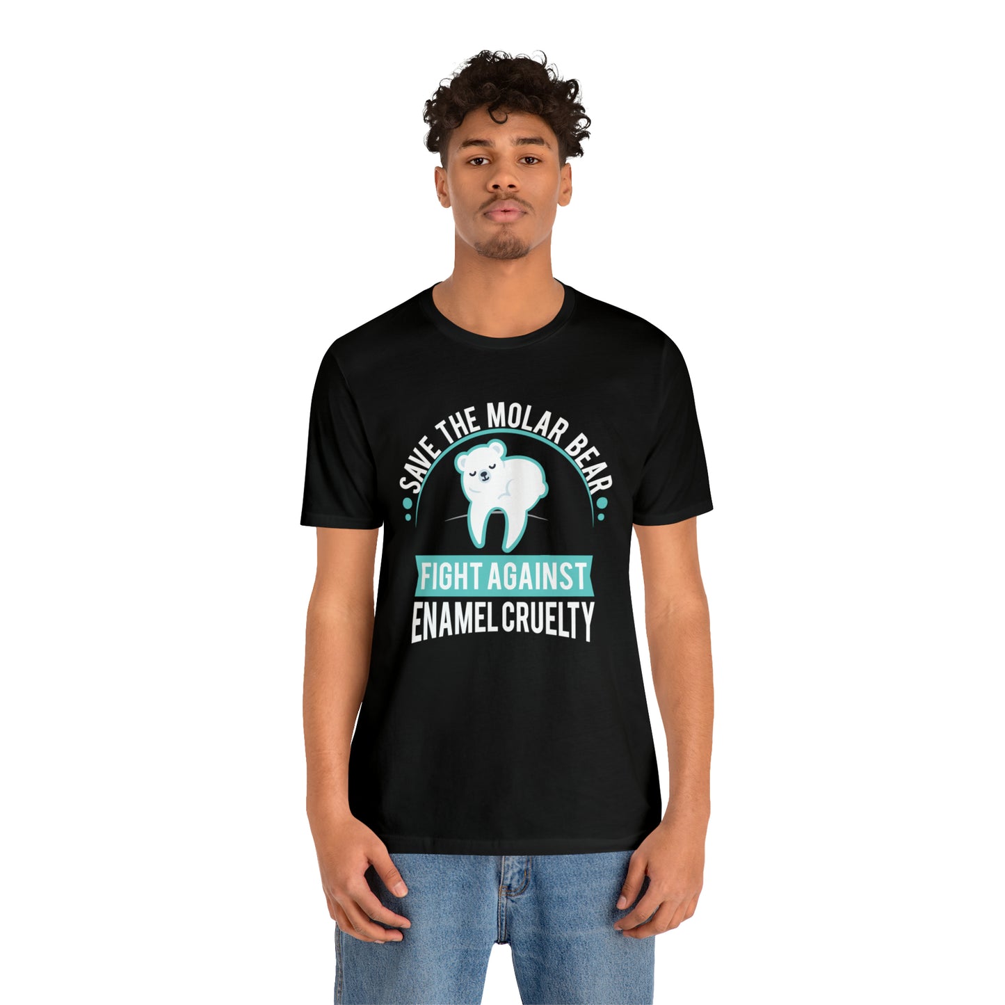 Save The Molar Bear Unisex Short Sleeve Tee