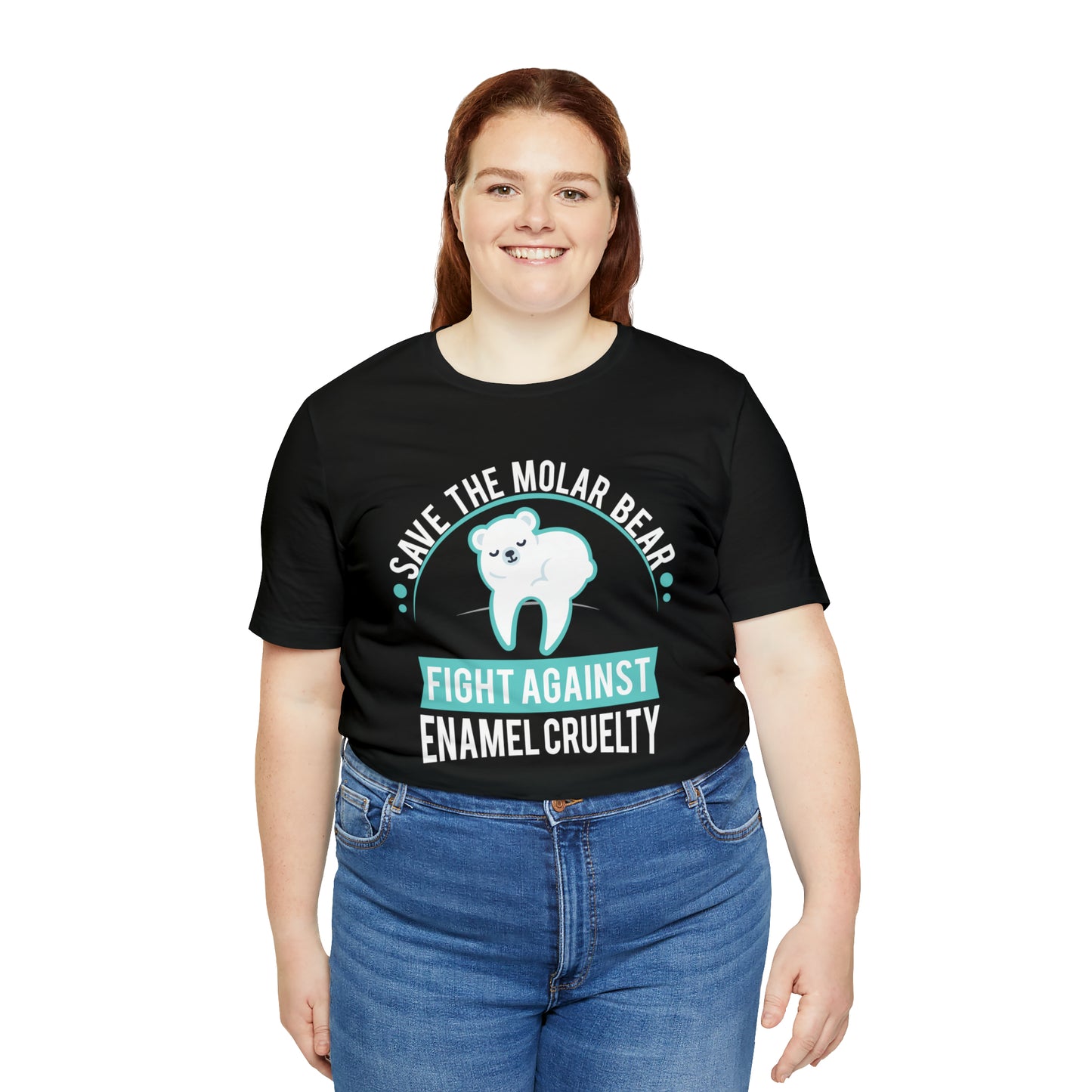 Save The Molar Bear Unisex Short Sleeve Tee