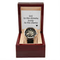 Daddy in the Sheets Men's Openwork Watch