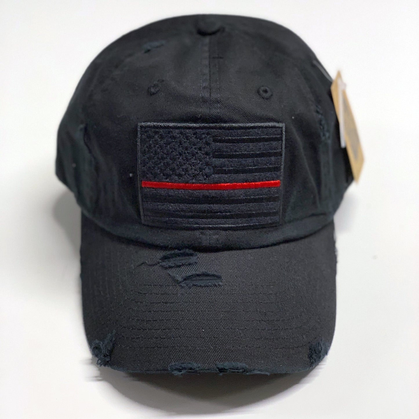 Vintage Thin Red Line Patch Dad Hat