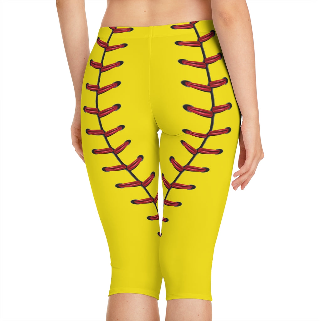 Softball Women's Capri Leggings