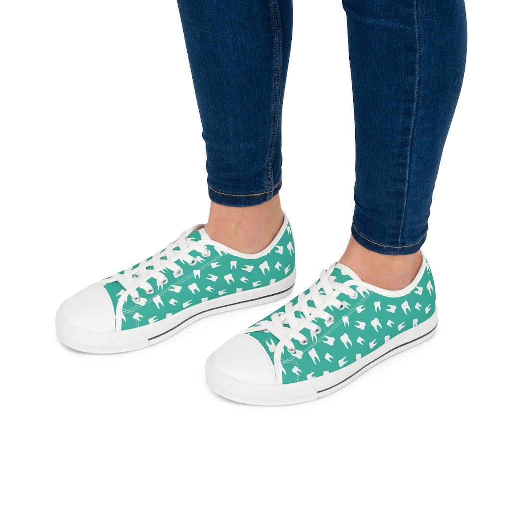 Teeth Women's Low Top Sneakers