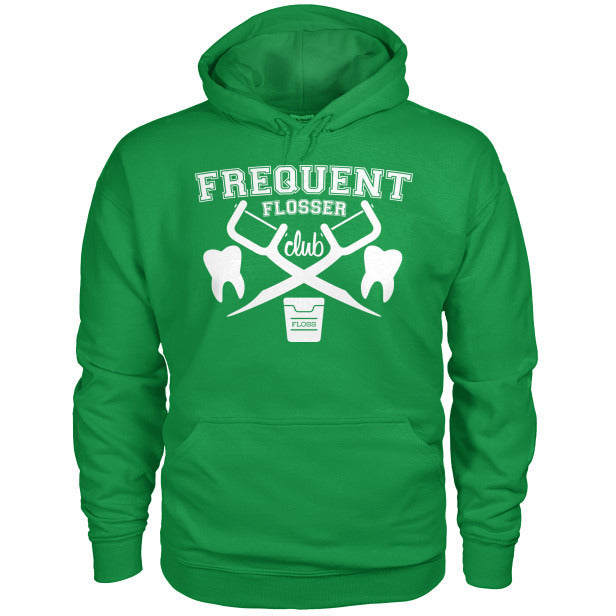 Frequent Flosser Club Hoodie