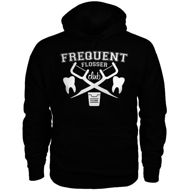 Frequent Flosser Club Hoodie