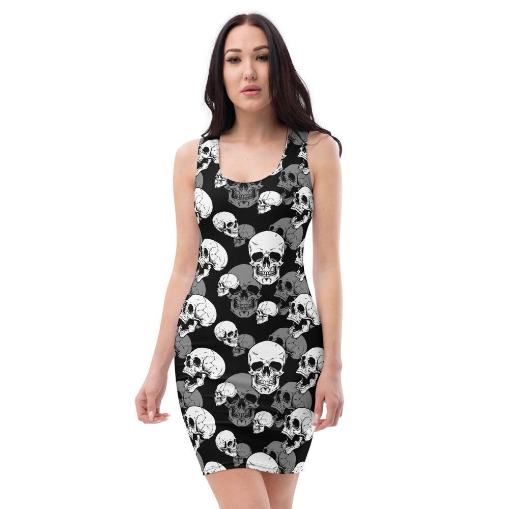 Infinite Skulls Sublimation Cut & Sew Dress