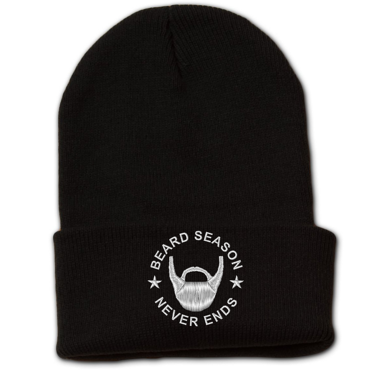 Beard Season Never Ends Beanie w/ Cuff