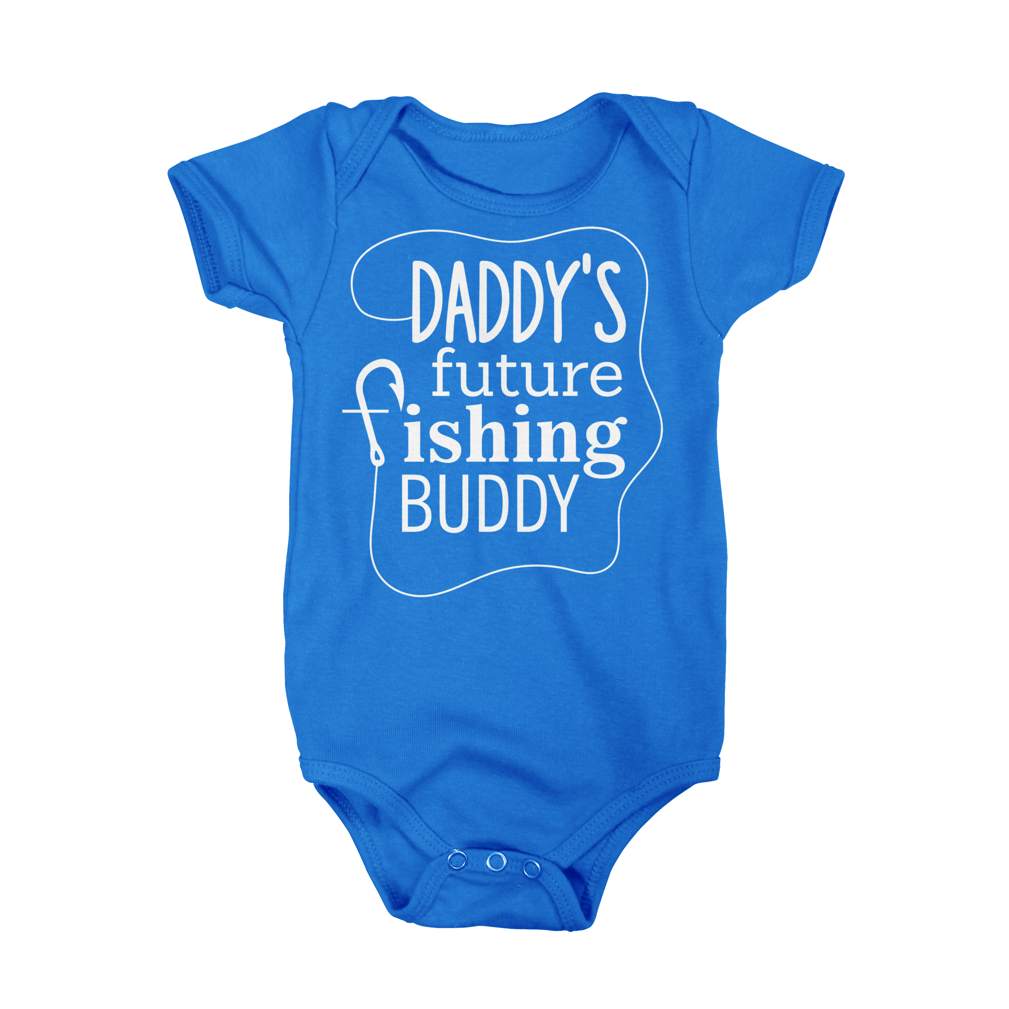 Daddy's Future Fishing Buddy Onesie