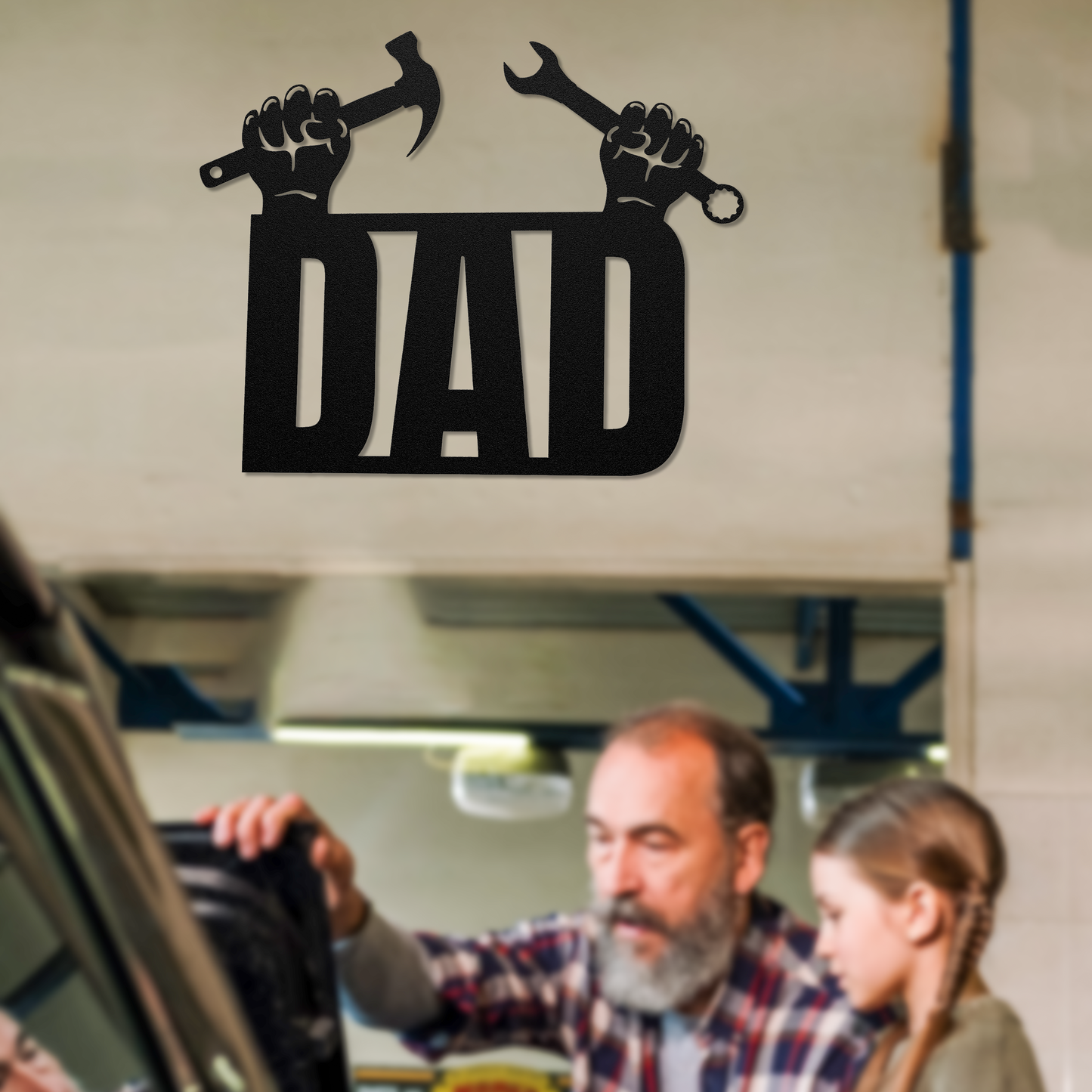 DAD Metal Sign