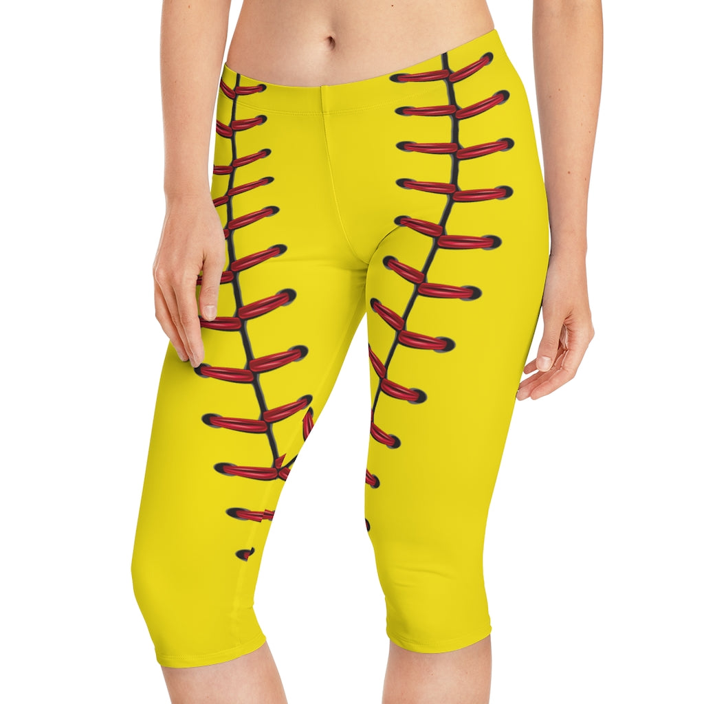 Softball Women's Capri Leggings