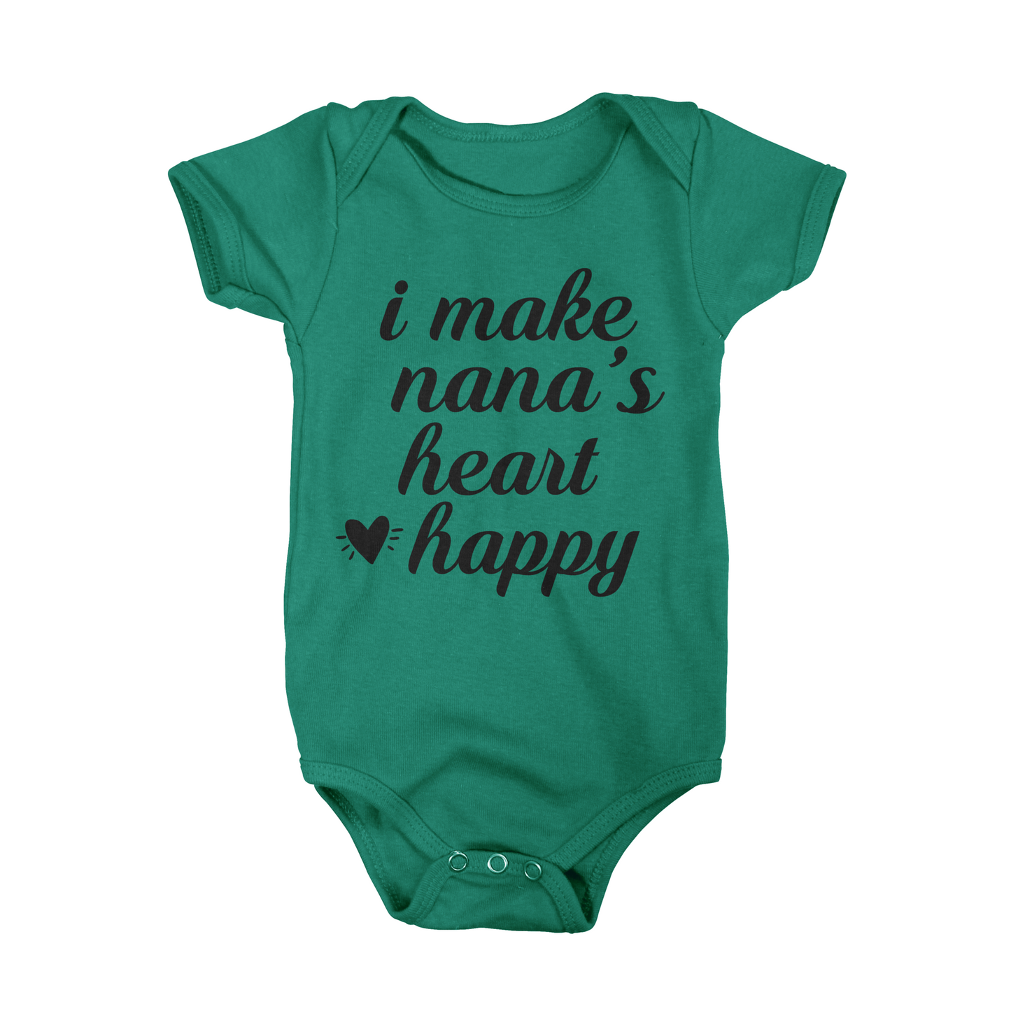 I Make Nana's Heart Happy Baby Onesie