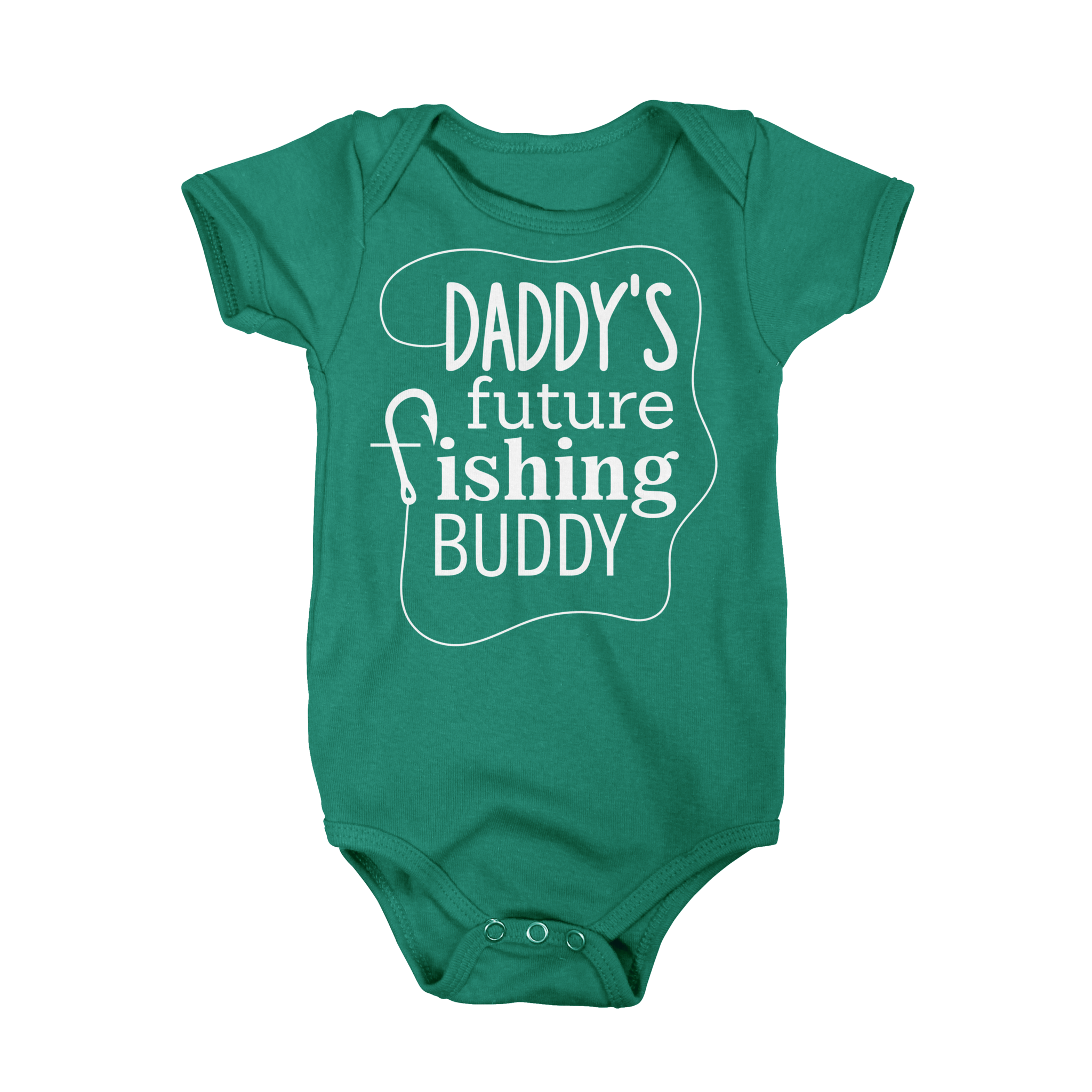 Daddy's Future Fishing Buddy Onesie