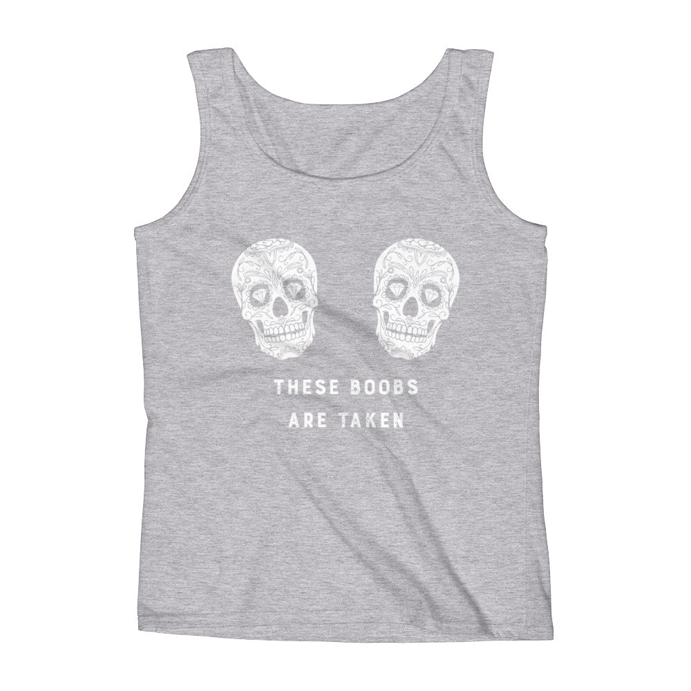 These Boobs Are Taken Sugar Skulls