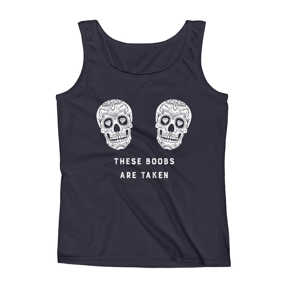 These Boobs Are Taken Sugar Skulls