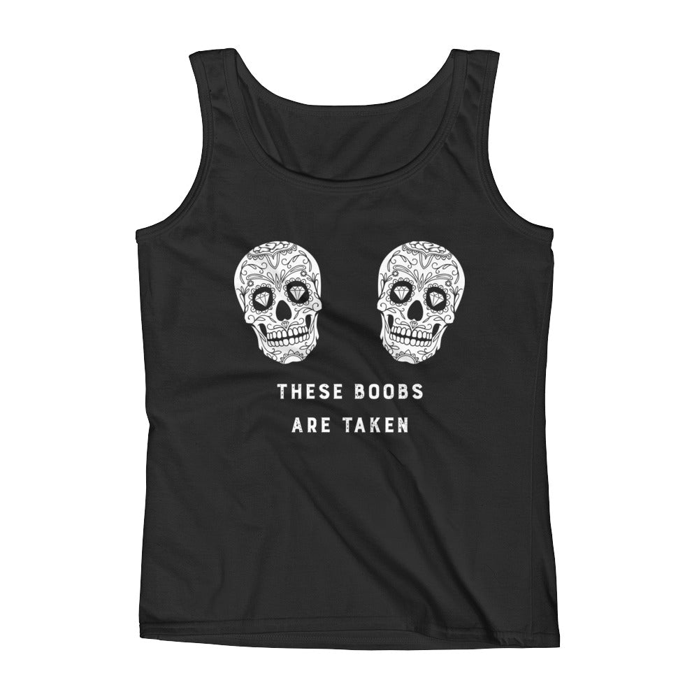 These Boobs Are Taken Sugar Skulls
