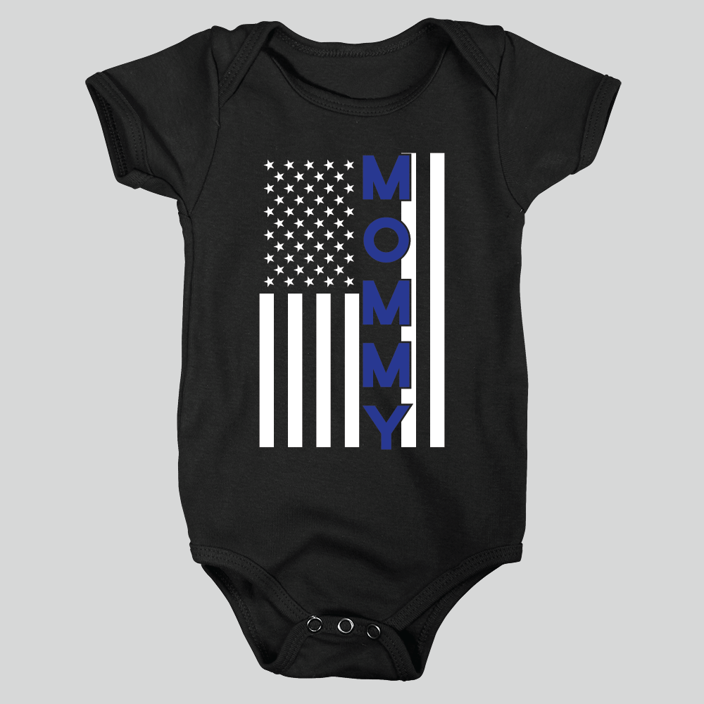 Mommy Thin Blue Line Flag