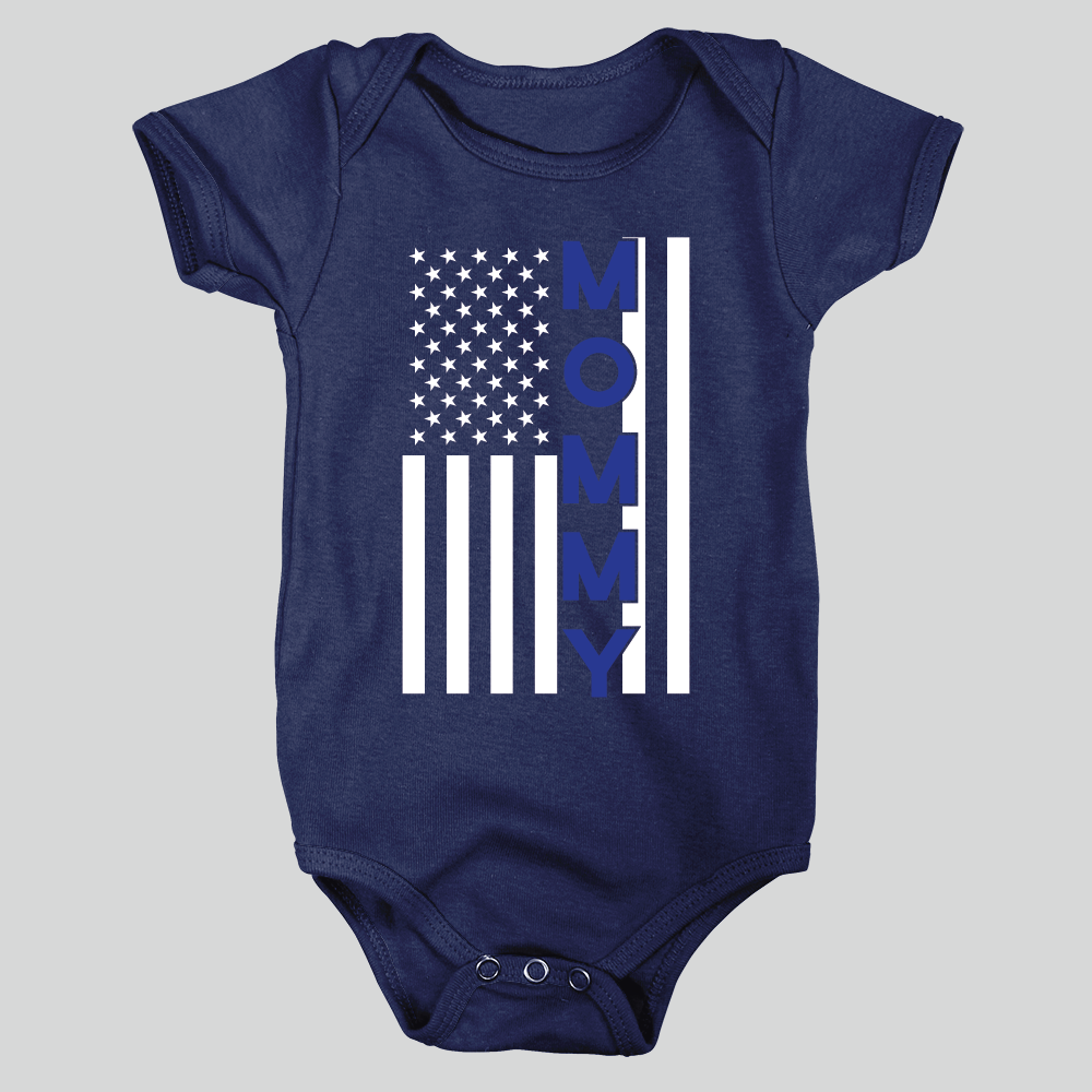 Mommy Thin Blue Line Flag