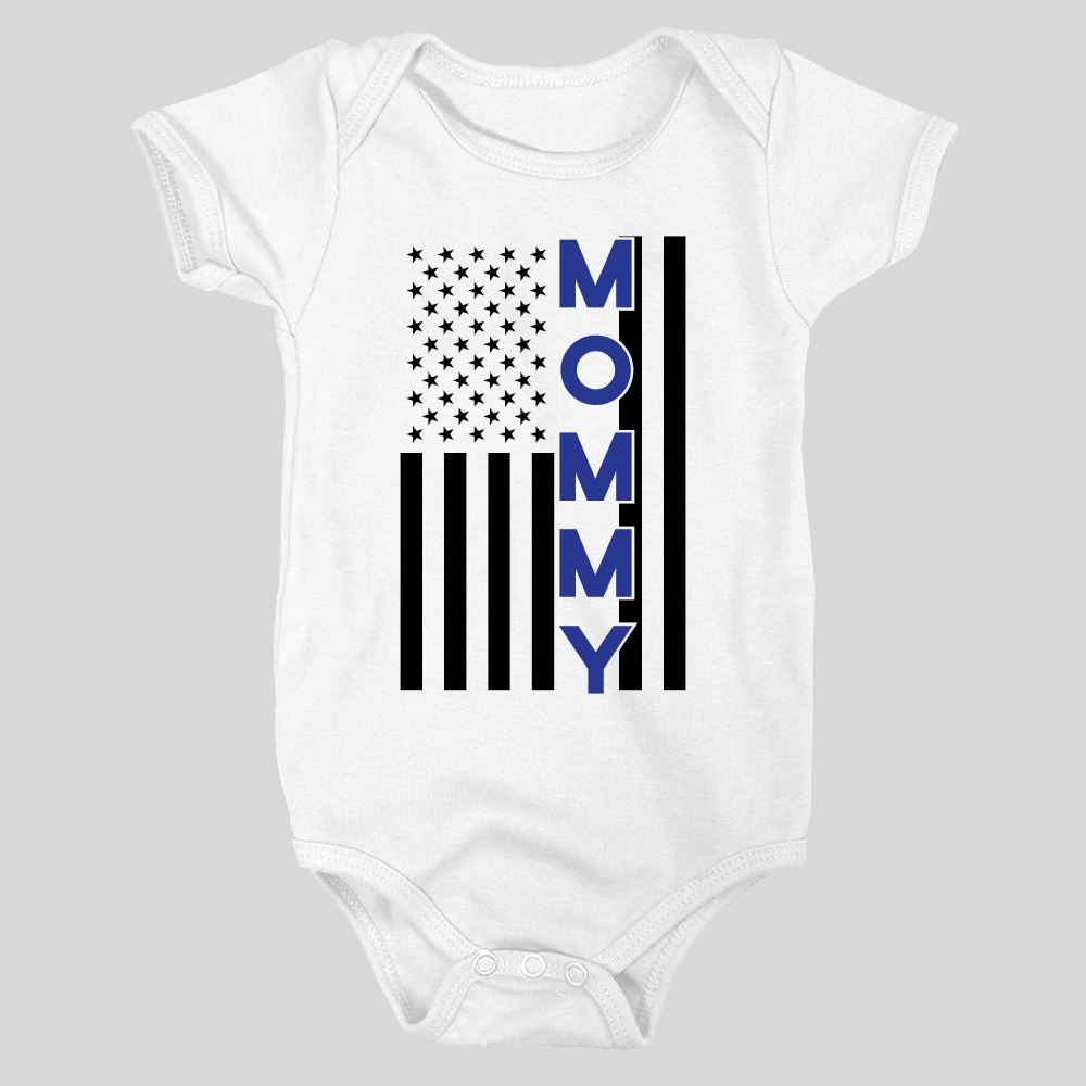 Mommy Thin Blue Line Flag
