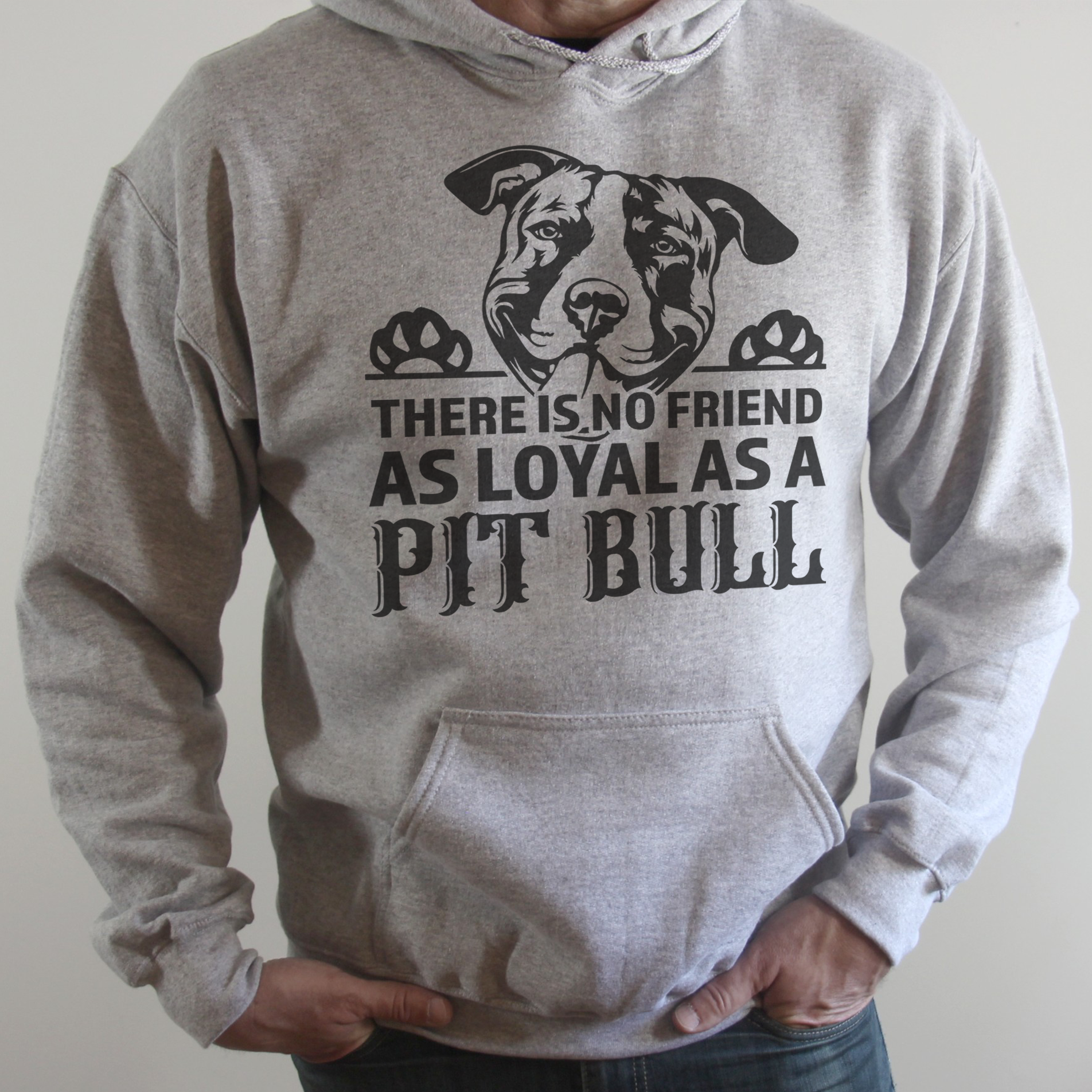 There Is No Friend As Loyal As A Pit Bull Hoodie