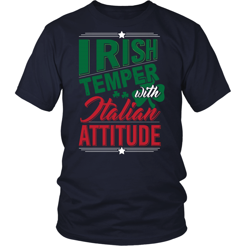 Irish Temper Italian Attitude