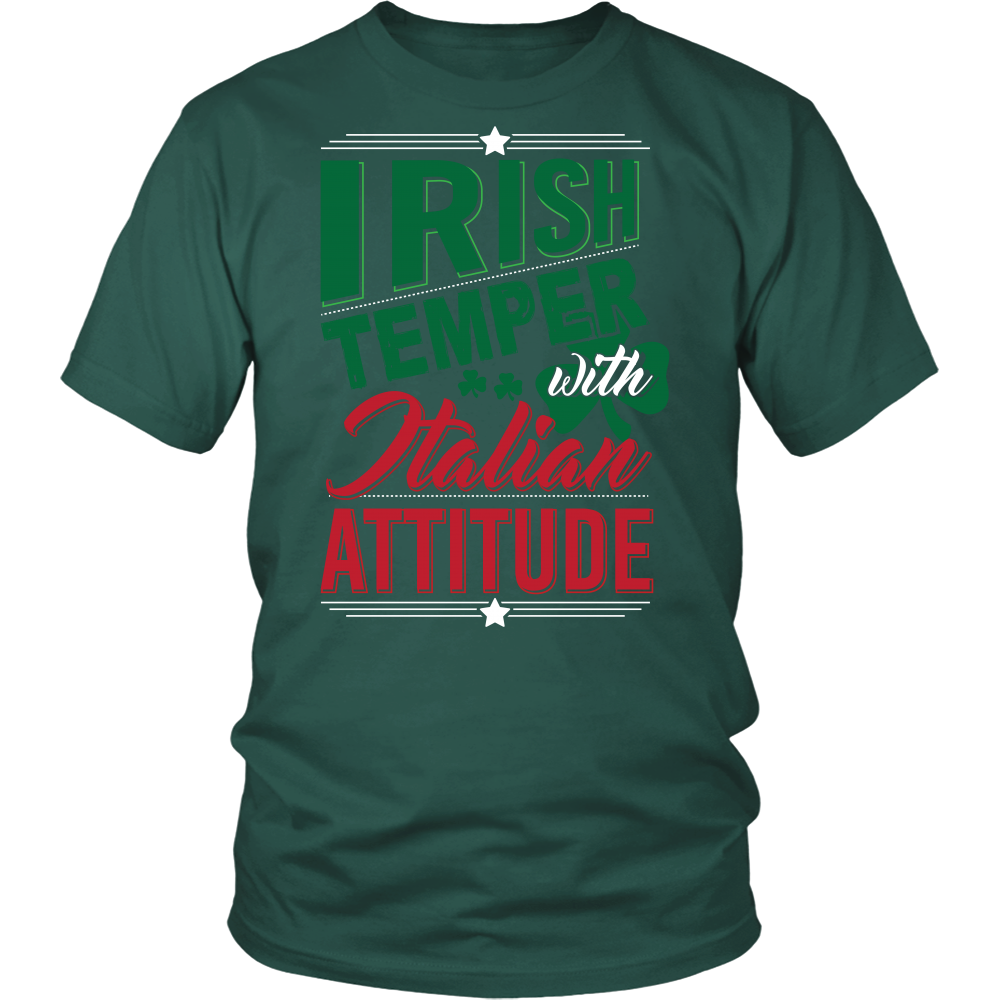 Irish Temper Italian Attitude