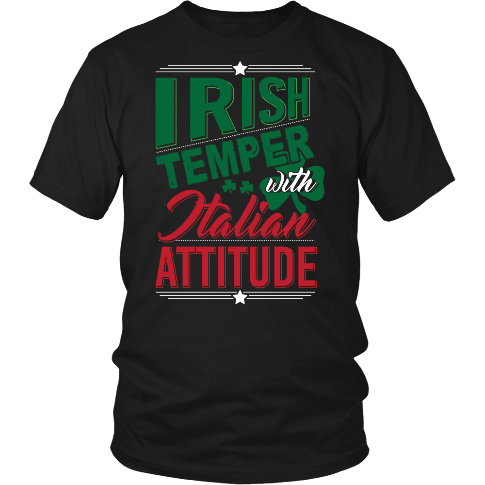 Irish Temper Italian Attitude