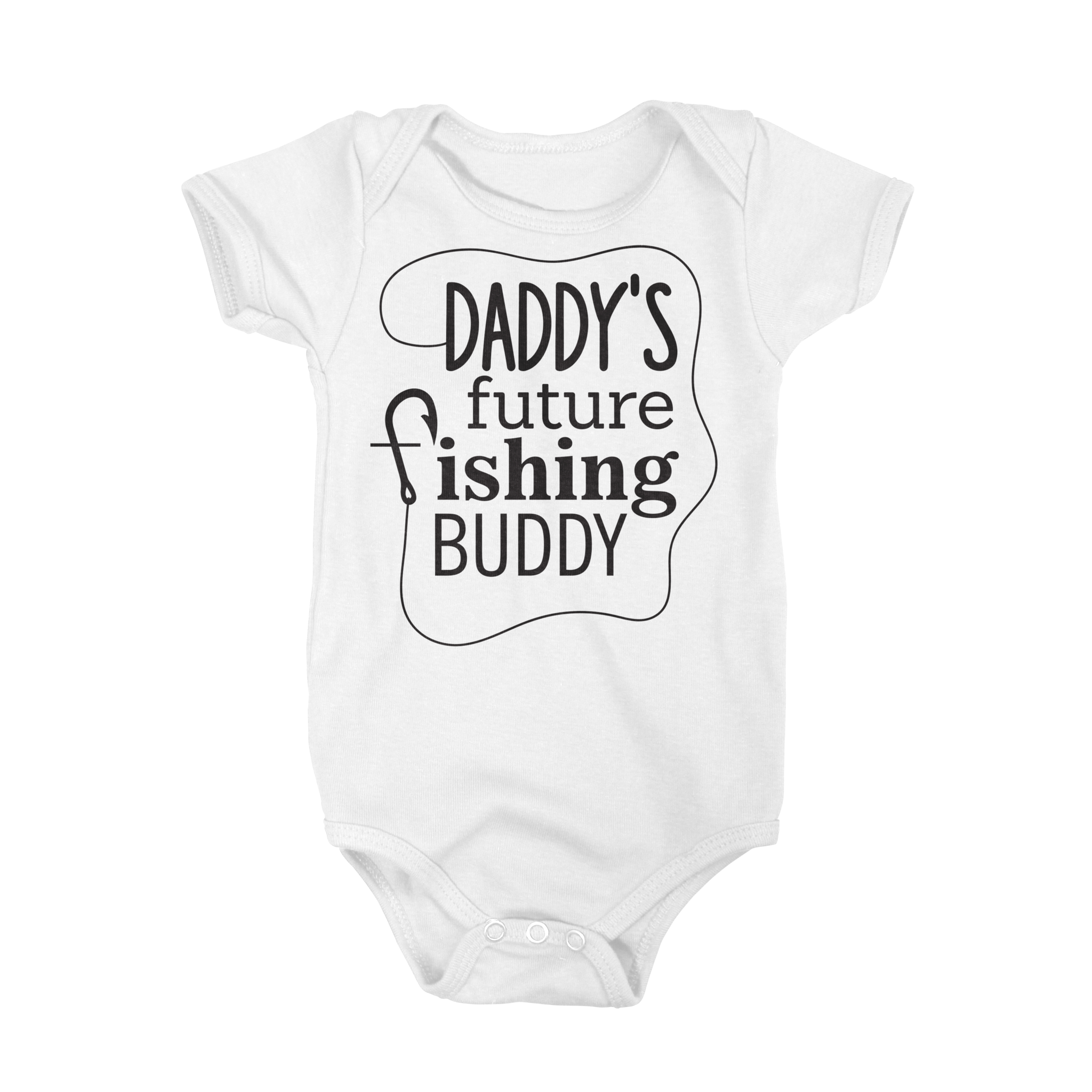 Daddy's Future Fishing Buddy Onesie