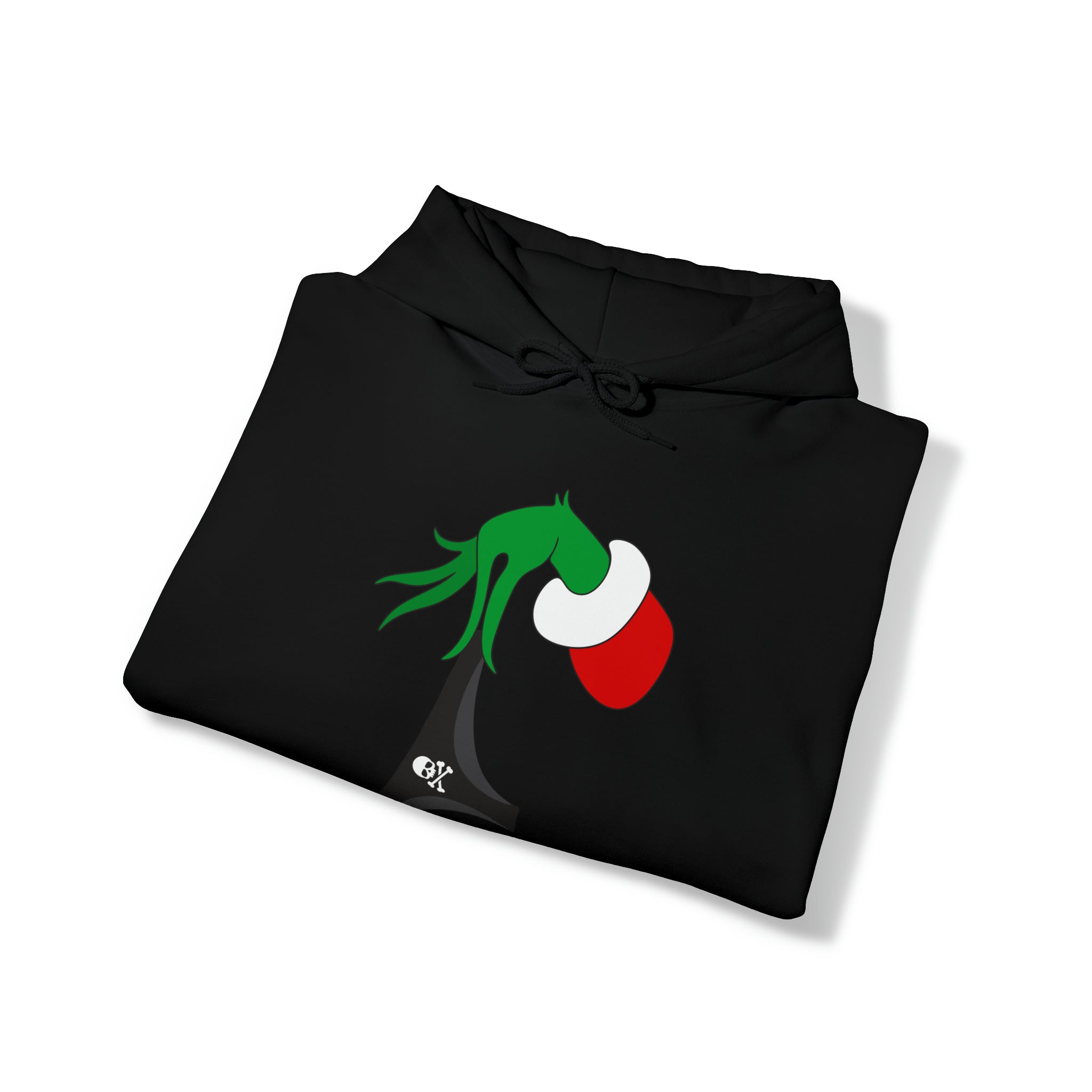 Christmas Taking Skull Undies Hoodie