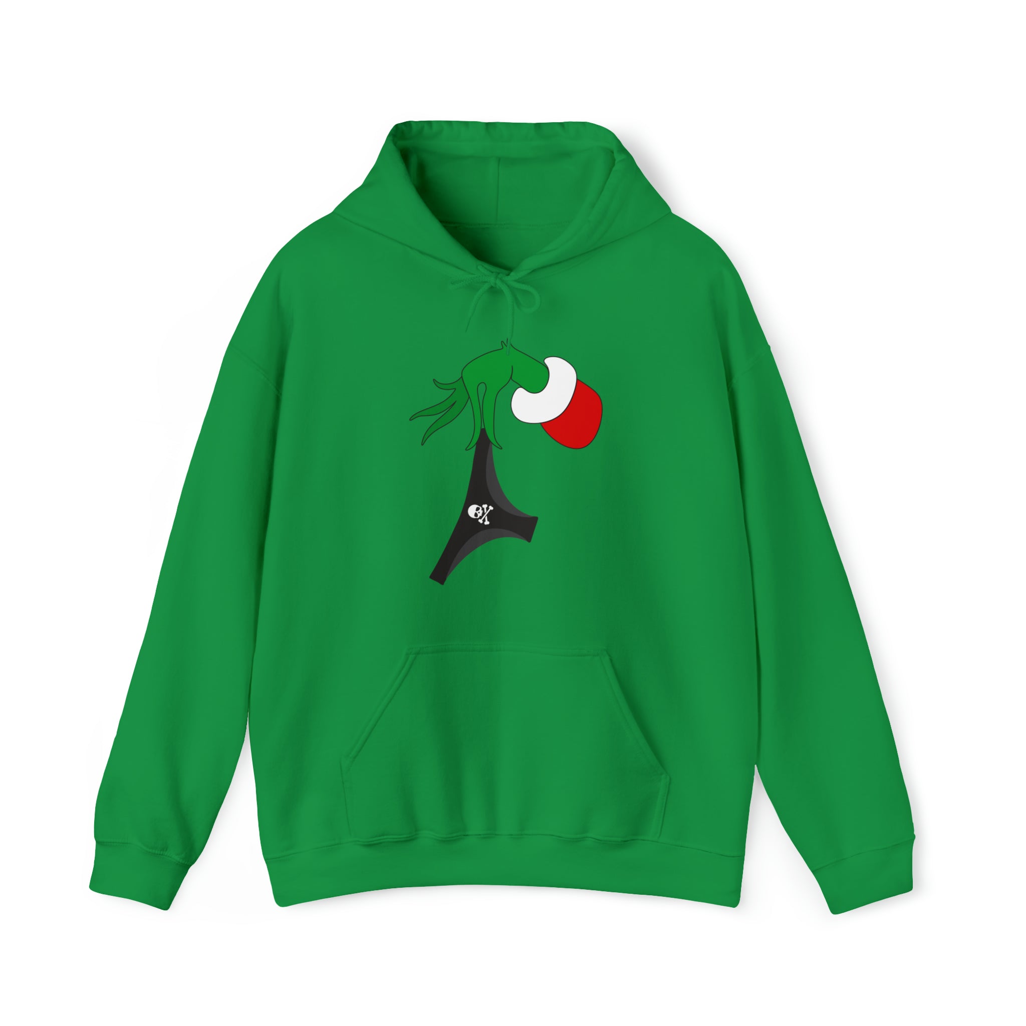 Christmas Taking Skull Undies Hoodie