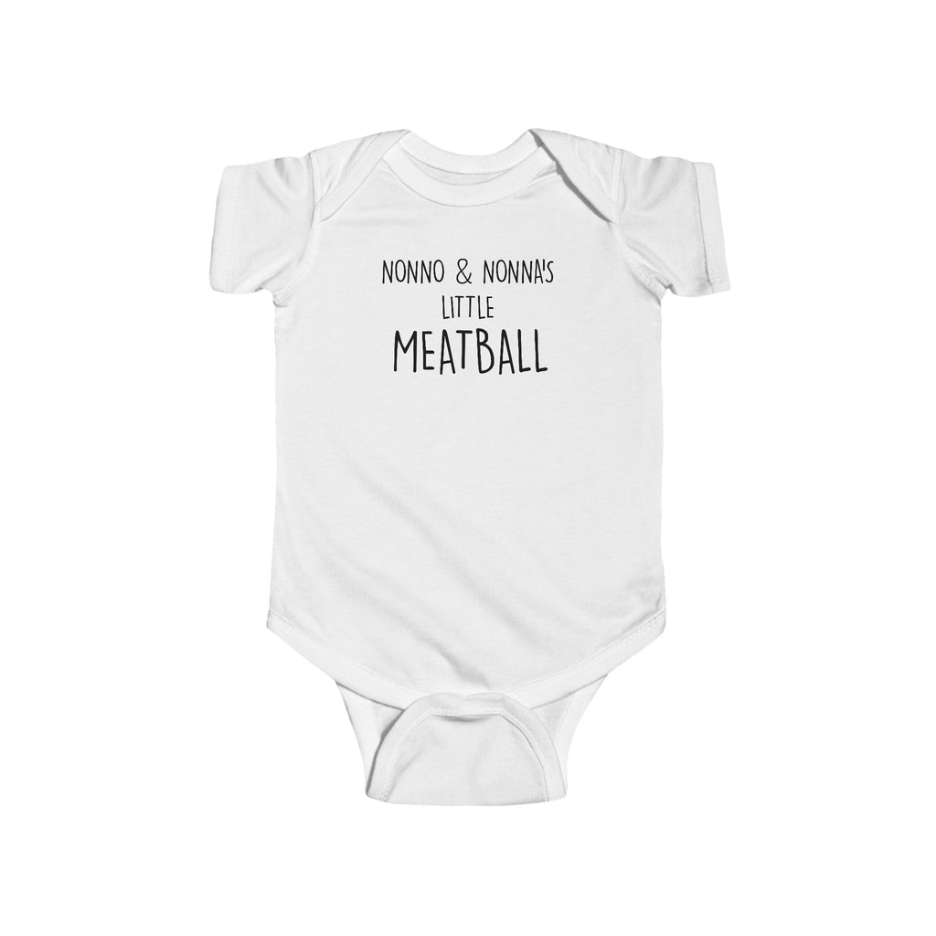 Cute Baby Bodysuit for Newborns, Perfect Gift for Baby Showers, First Birthdays, Mommy and Daddy's Little Meatball, Infant Baby [...]
