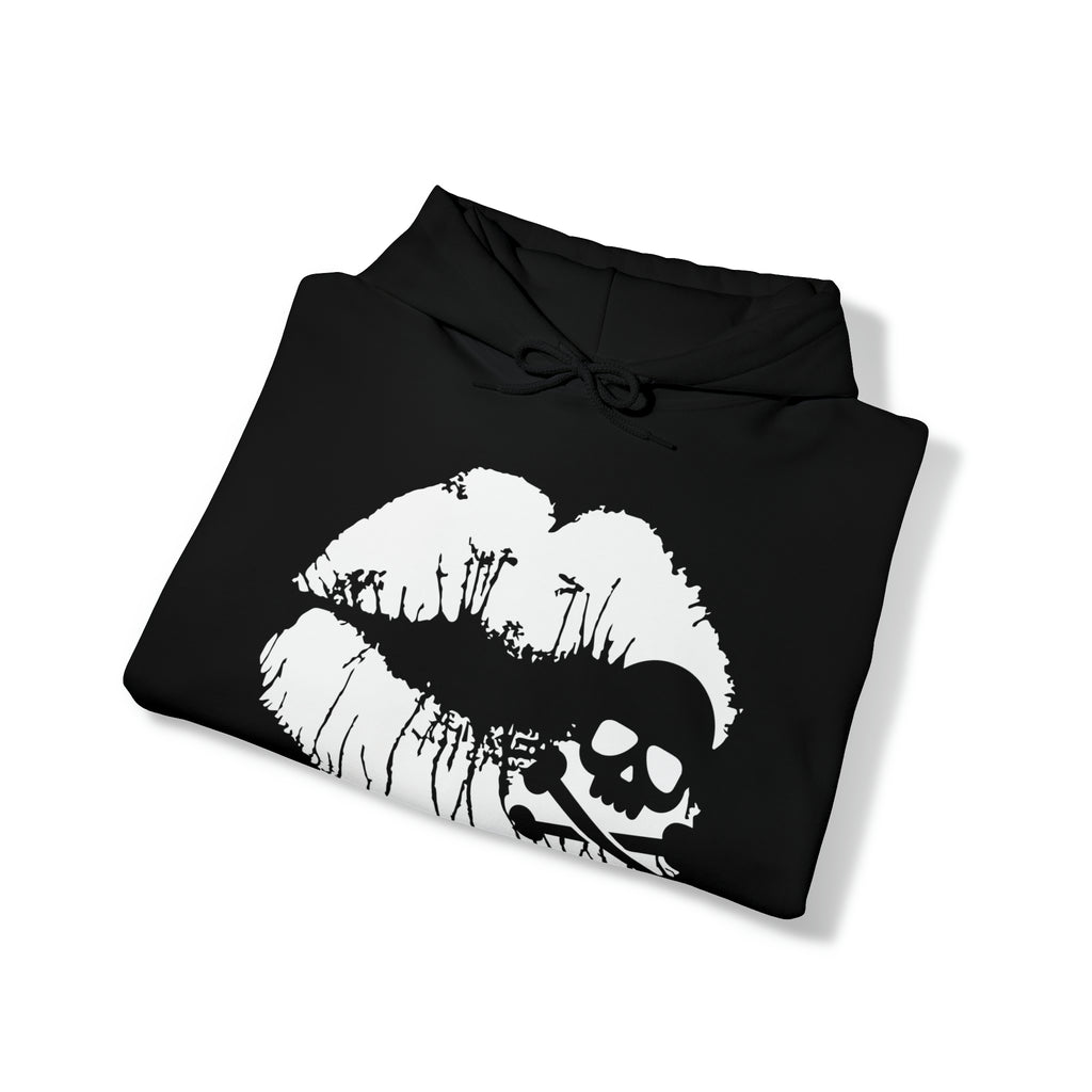Skull & Crossbones Lips Hoodie