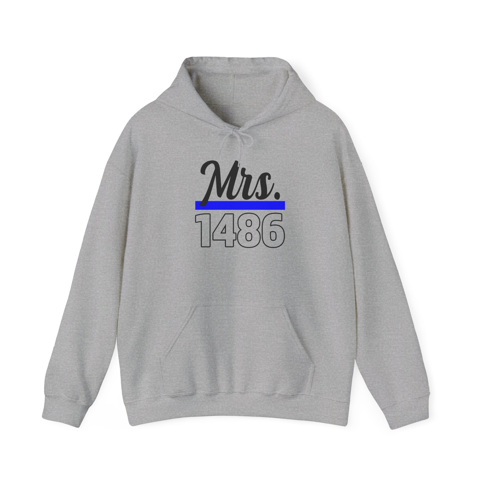 Custom Thin Blue Line Unisex Hoodie