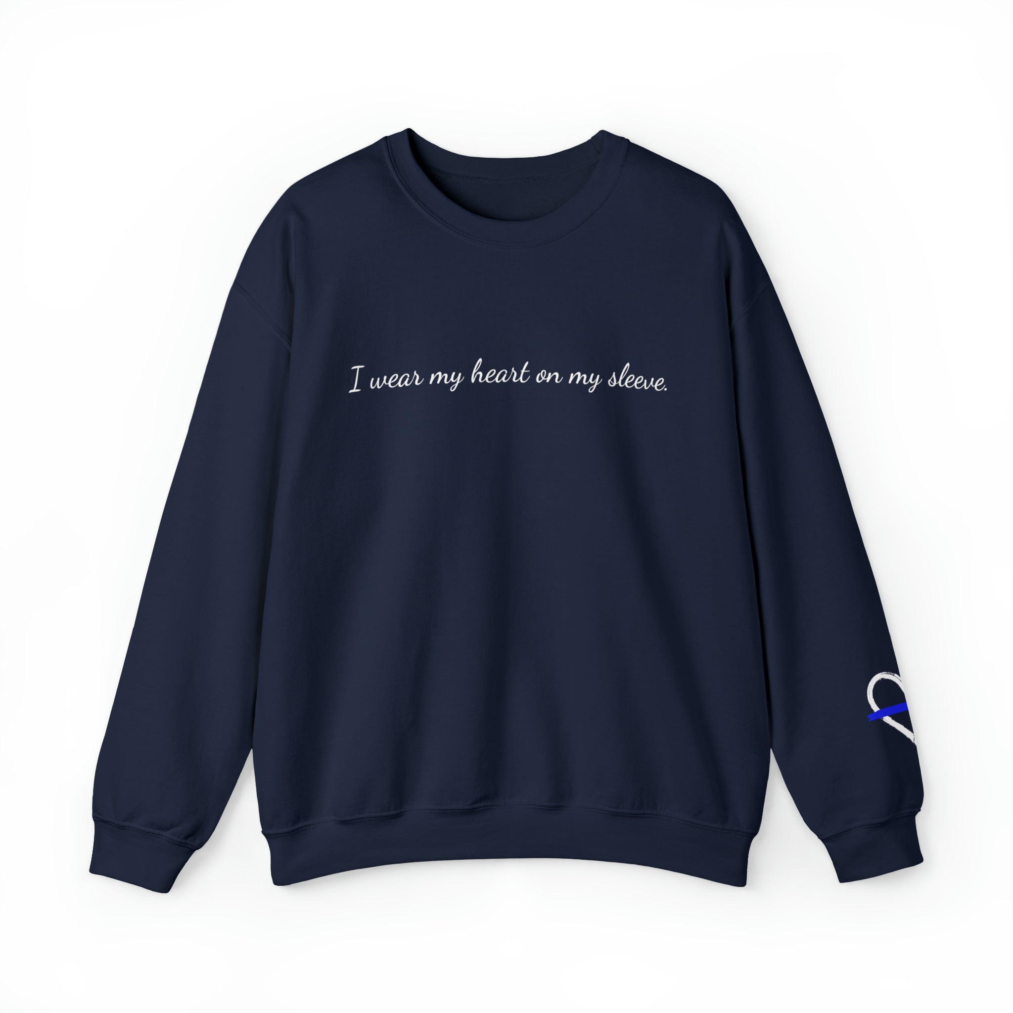 I Wear My Heart On My Sleeve Sweatshirt