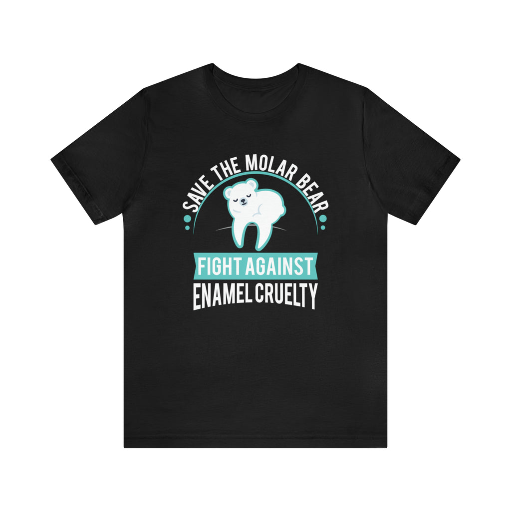 Save The Molar Bear Unisex Short Sleeve Tee