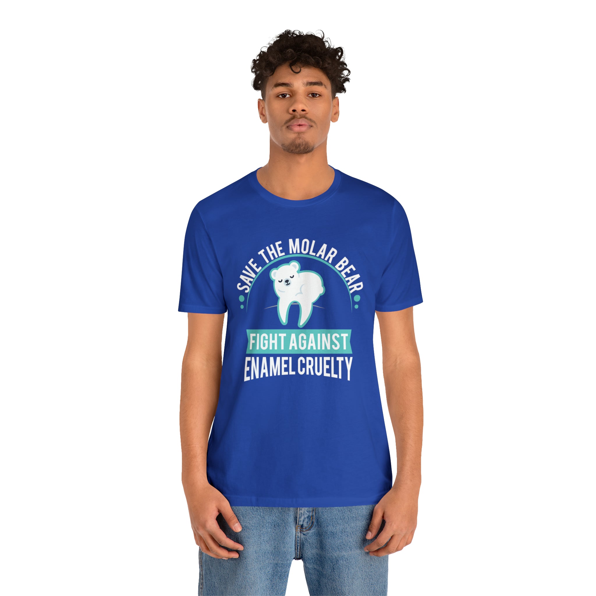 Save The Molar Bear Unisex Short Sleeve Tee