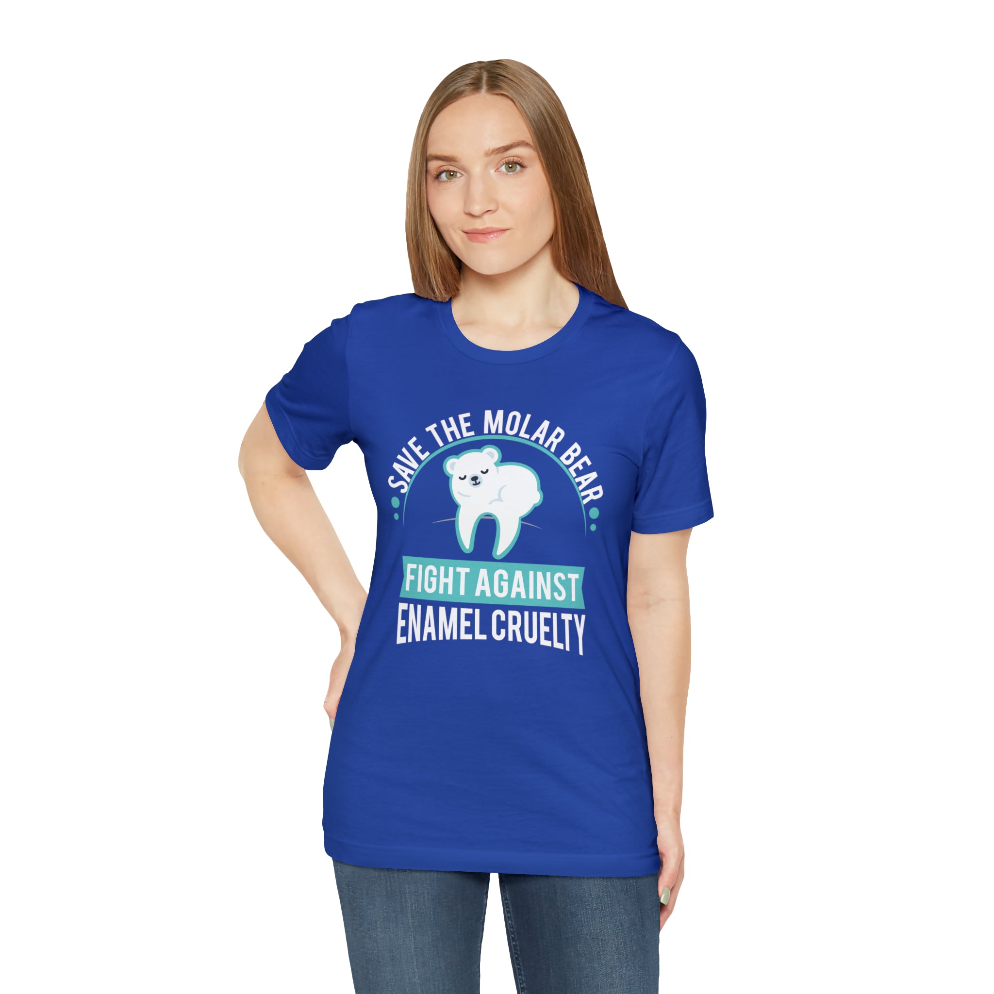 Save The Molar Bear Unisex Short Sleeve Tee